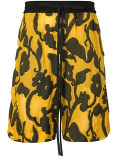Prabal Gurung drawstring coupe shorts