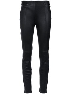 Tufi Duek leather skinny trousers