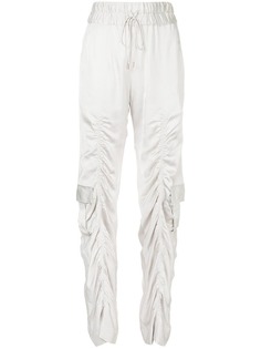 Manning Cartell спортивные брюки Off-duty с драпировками