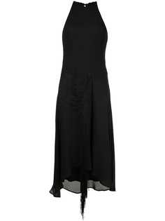 Manning Cartell платье с асимметричным подолом и бахромой