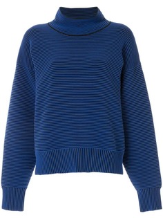 Nagnata джемпер в рубчик с высоким воротом