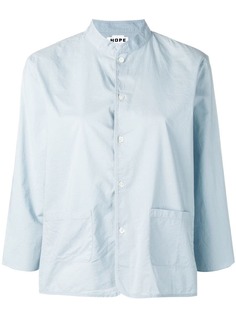 Hope мешковатая рубашка с воротником-стойкой