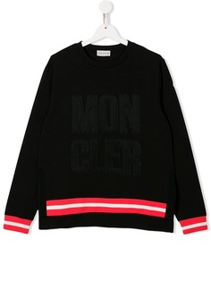 Moncler Kids толстовка с логотипом