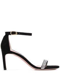 Stuart Weitzman босоножки с кристаллами