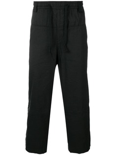 Ziggy Chen cropped loose fit trousers