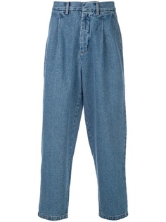 Second/Layer loose denim trousers