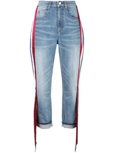 Hellessy ribbon side tapered jeans