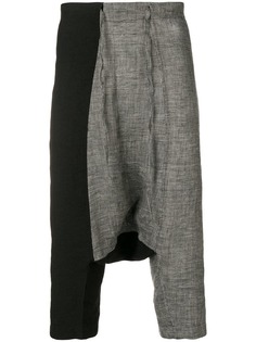 Forme Dexpression contrast cropped trousers