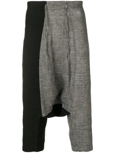Forme Dexpression contrast cropped trousers