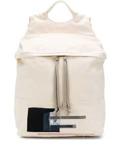 Rick Owens DRKSHDW patch detail backpack