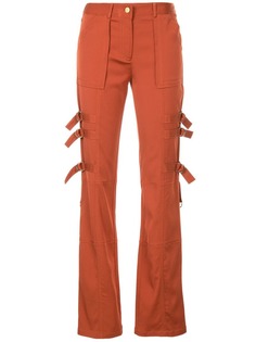 Manning Cartell прямые брюки с пряжкой