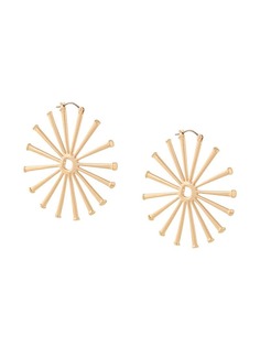 Tory Burch серьги-кольца Horseshoe Nail