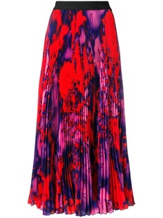 MSGM плиссированная юбка миди