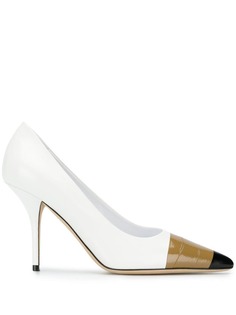 Burberry tape detail pumps