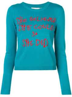 Alice+Olivia джемпер с круглым вырезом под горло