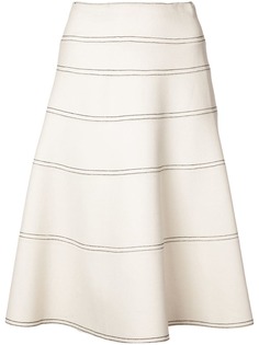Proenza Schouler юбка с декоративной строчкой