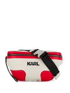 Karl Lagerfeld поясная сумка с логотипом