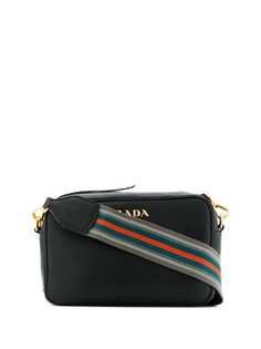 Prada каркасная сумка с логотипом
