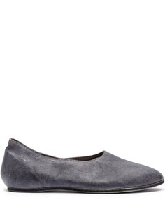 Guidi балетки с бантом