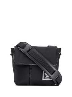 Versace сумка на плечо с контрастной строчкой