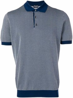 Drumohr рубашка-поло с контрастными манжетами