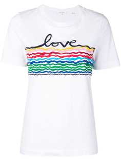 Chinti & Parker футболка Love с принтом