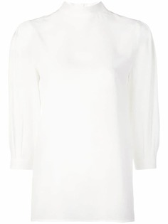 Givenchy полупрозрачная блузка