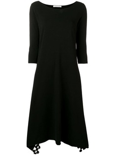 Stefano Mortari юбка миди с перфорацией