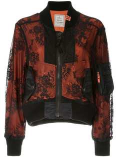Maison Mihara Yasuhiro кружевная куртка-бомбер