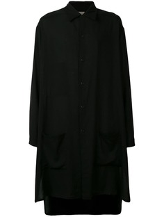 Yohji Yamamoto рубашка оверсайз