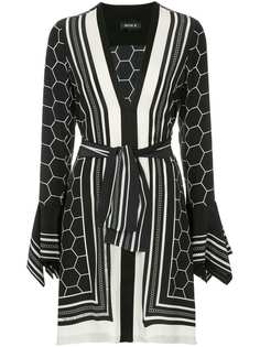 Kitx приталенное платье с принтом