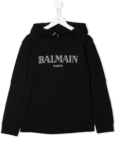 Balmain Kids худи с логотипом