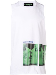 Dsquared2 X Mert and Marcus printed tank top