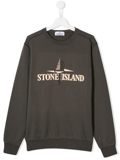 Stone Island Junior толстовка с логотипом