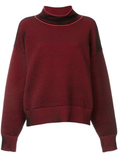 Nagnata джемпер в рубчик с высоким воротом