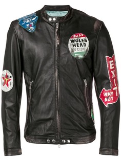 S.W.O.R.D 6.6.44 patch leather jacket