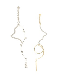 Mounser spiral drop earrings