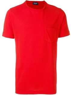 Drumohr classic T-shirt with chest pocket