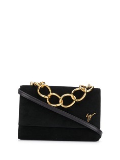 Giuseppe Zanotti chain handle clutch