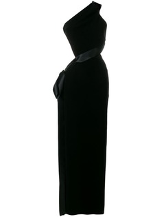 Alexandre Vauthier платье на одно плечо с вырезом