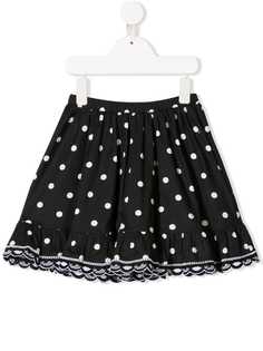 Vivetta Kids polka dot pattern skirt