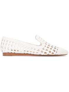 Veronica Beard Griffin crochet design loafers