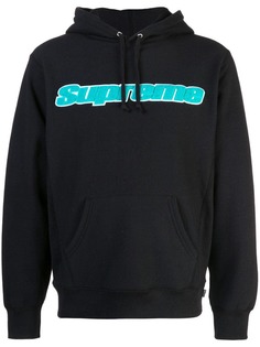 Supreme худи с логотипом