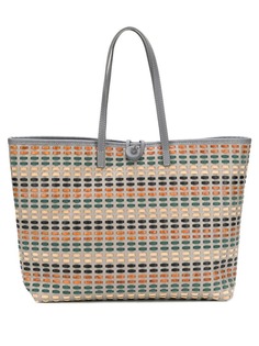 Carmina Campus braided basket tote