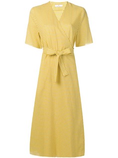 PS Paul Smith платье в клетку виши с поясом
