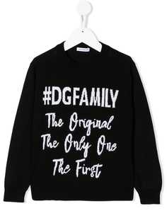 Dolce & Gabbana Kids джемпер #DGFamily