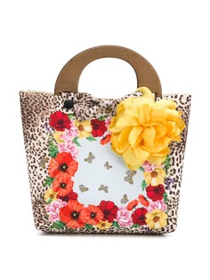 Monnalisa сумка-шопер Flowers