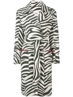 Bazar Deluxe zebra print coat