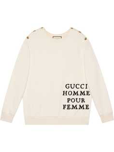 Gucci толстовка с нашивкой
