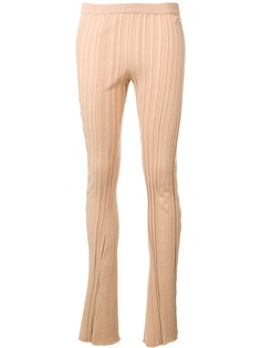 Courrèges ribbed trousers
